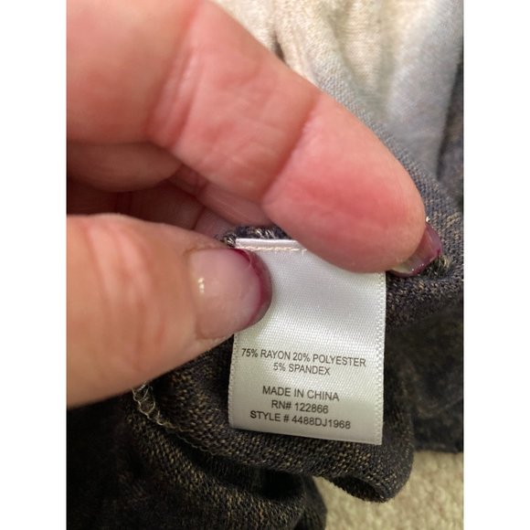 Status Waterfall Dip Dyed Ombré Cardigan Sweater - Picture 6 of 6